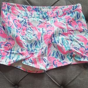 Lilly Pulitzer Side Zip shorts